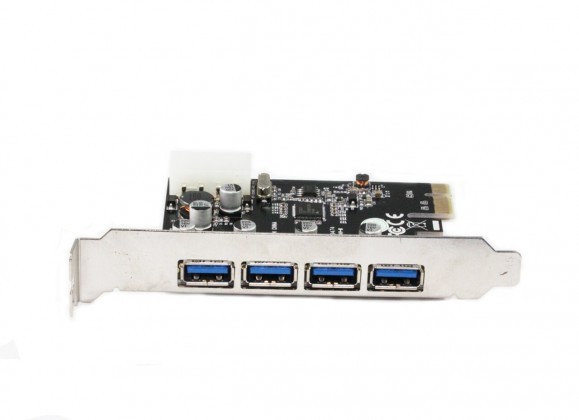 4 Port USB 3.0 HUB to PCI-e PCI Express Card